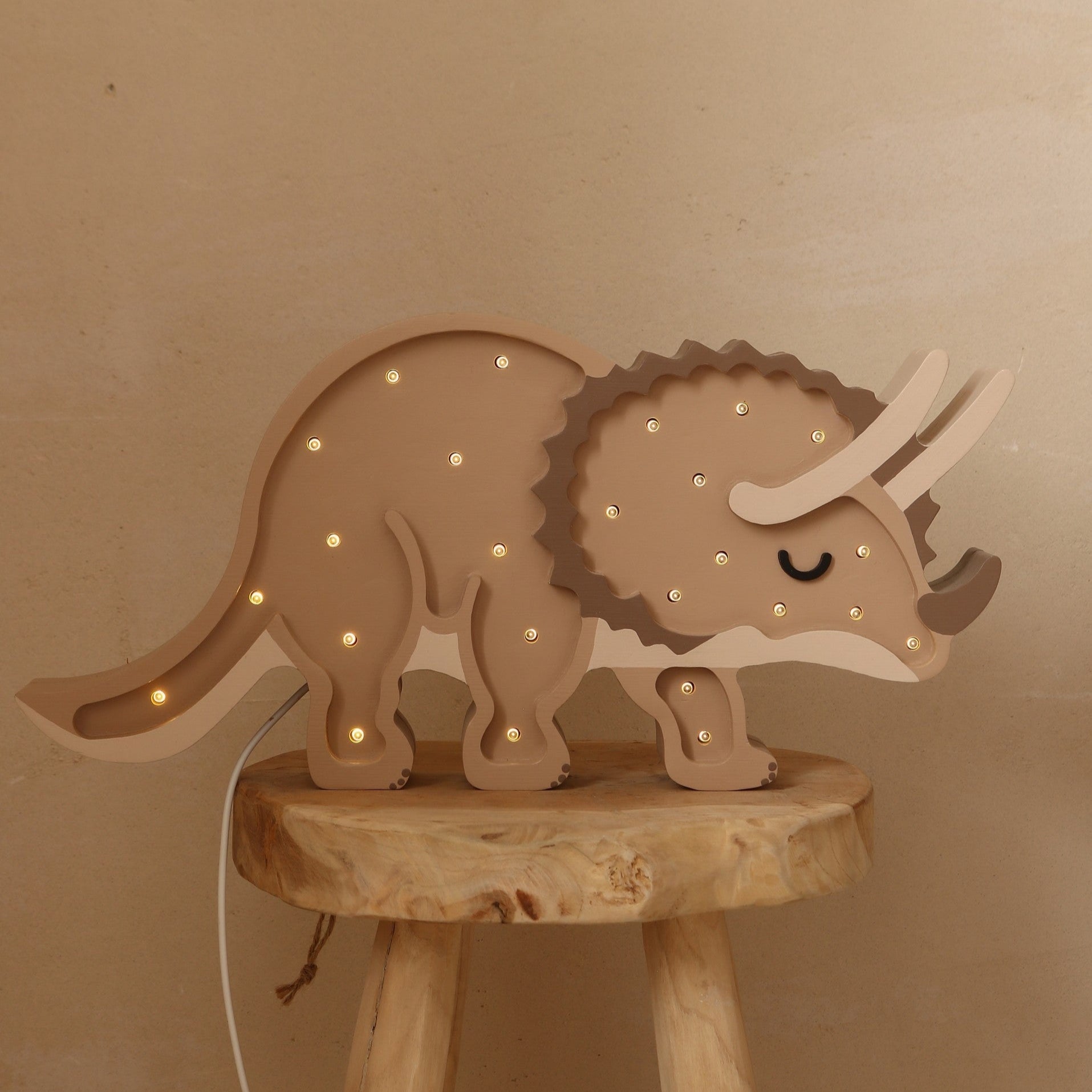 Little Lights Dino Triceratops Lamp