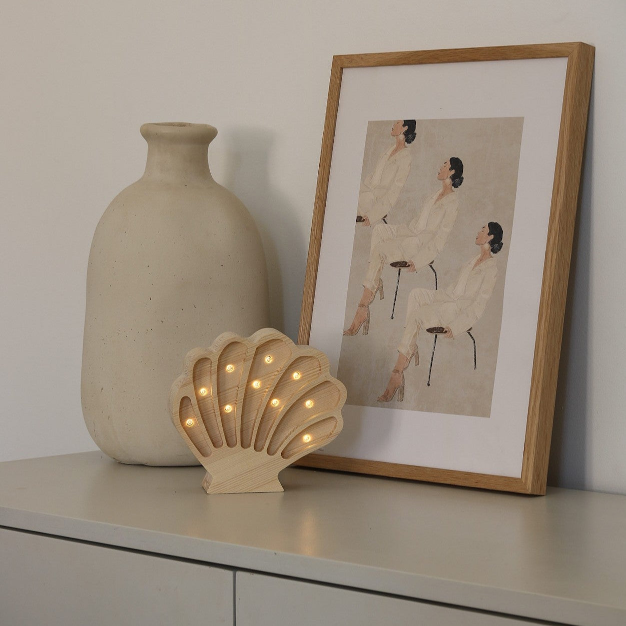Little Lights Seashell Lamp