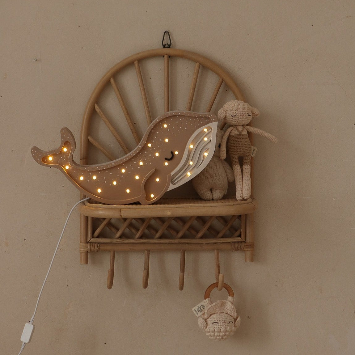 Little Lights Whale Lamp